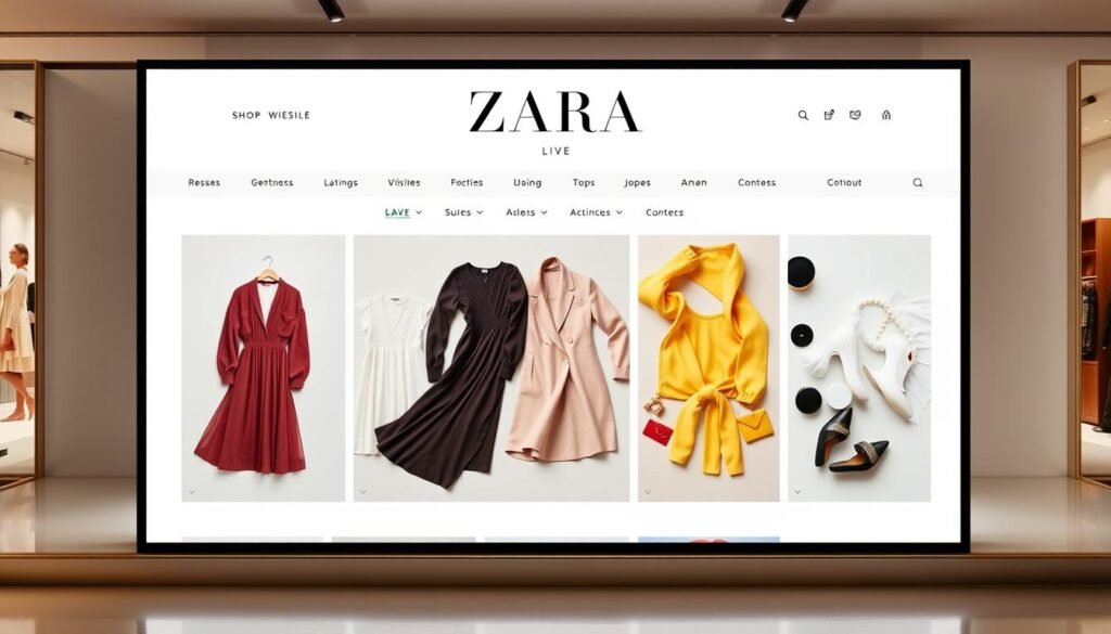 Zara CL online shopping